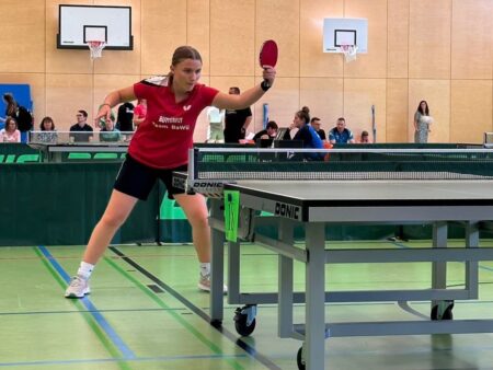 Tischtennisabteilung der DJK Dossenheim zum 2. Mal in Folge bei den Deutschen Meisterschaften der Leistungsklassen vertreten