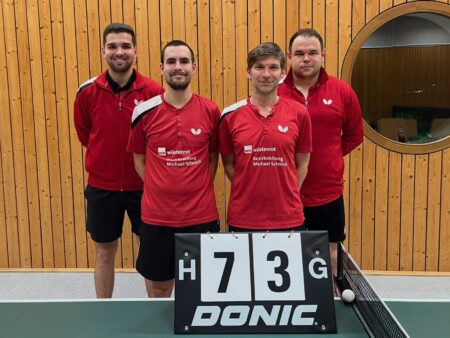 1. Mannschaft gelingt doppelter Erfolg