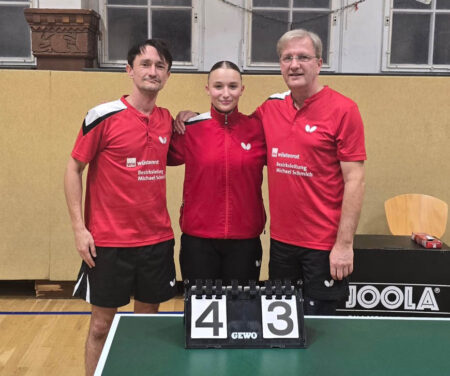 Dritte Mannschaft zieht nach 4:3 Pokalkrimi ins Achtelfinale ein – Erste Mannschaft feiert zwei Auswärtssiege