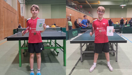 Vier Podestplatzierungen bei den Bezirksmeisterschaften für die DJK Dossenheim