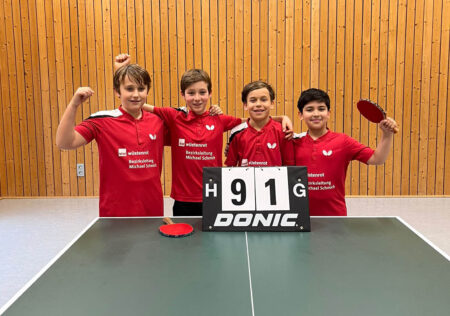 Dritte Mannschaft feiert Herbstmeisterschaft – Jugend U11 mit 9:1 Kantersieg