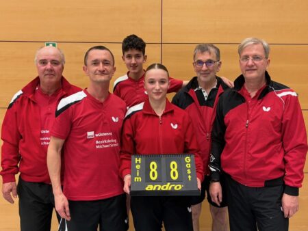 3. Mannschaft mit beeindruckender Aufholjagd zum 8:8 gegen Verfolger SG Nußloch